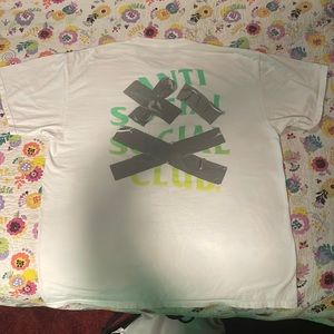 Anti social social club tee authentic